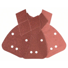 Papiery ścierne K80/120/180 do szlifierek uniwersalnych 6szt. Bosch 2609256A72