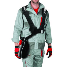 Dwuramienne szelki nośne do kos z mechanizmem szybkiego wyp Dedra BHSZ30