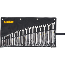 18-elementowy zestaw płasko-oczkowych kluczy metrycznych DeWalt DWMT19237-1