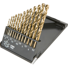 Wiertła do metalu HSS-TiN 1.5-6.5mm, zestaw 13szt. Graphite 57H198