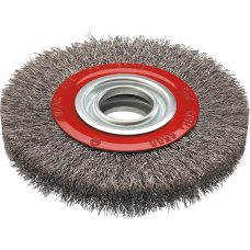 Szczotka druciana tarczowa 125x20mm, INOX Graphite 57H592