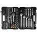 Klucze nasadowe 1/4", 1/2", zestaw 82 elementów JCB JCB-4821-5
