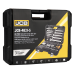 Klucze nasadowe 1/4", 1/2", zestaw 82 elementów JCB JCB-4821-5
