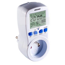Programator czasowy elektroniczny (gniazdo) 16A z/u tygodniowy OR-PRE-409 Orno 142133