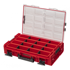 Organizer z bardzo długimi kubełkami Qbrick System ONE 2.0 ORGANIZER XL LONG BIN RED Ultra HD