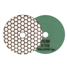 Nakładka do polerowania na sucho 100mm, gradacja 1500 Rubi 62975