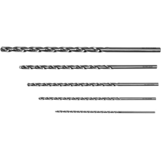 Długie wiertła do metalu 3-8mm 5szt. Yato YT-39820