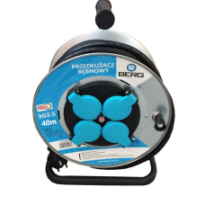 Przedłużacz bębnowy H07RN-F 3x2.5mm 40m Metal 4GN AntiTwist Berg B120000016