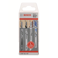 Zestaw brzeszczotów do drewna i metalu 15szt. Bosch 2607011437