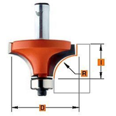 Frez zaokrąglający z łożyskiem R3 Cmt 938.187.11