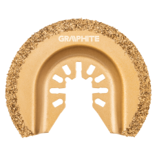 Tarcza półokrągła Graphite 56H064
