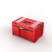 Skrzynka z szufladą Qbrick System PRO 2.0 DRAWER 1 TOOLBOX PROFI BASIC RED Ultra HD Custom