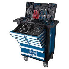 Wózek narzędziowy z wyposażeniem, 263 szt.  Scheppach TW1000