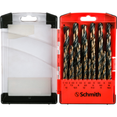 Komplet wierteł do metalu HSS PRO 25 szt. Schmith SQWMP-022