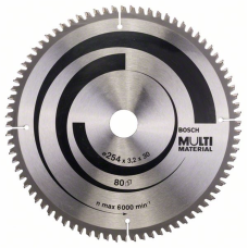 Tarcza pilarska Multi Material 254x30mm Z80 Bosch 2608640450