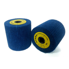 Ściernica listkowa walcowa z włókniny cyrkonowej Glob 100x100x19mm MEDIUM