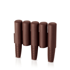 Palisada ogrodowa PALISADA - brąz Prosperplast IPAL5-R222