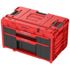 Skrzynka z szufladami Qbrick System ONE 2.0 DRAWER 2 Plus TOOLBOX EXPERT RED Ultra HD Custom