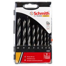 Zestaw wierteł do drewna 8szt. Schmith SQWDS-01