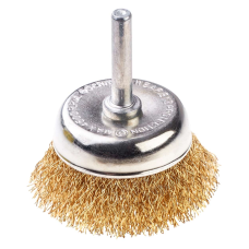 Szczotka doczołowa z trzpieniem fi 6 drut fal 100mm Schmith SSZD-04