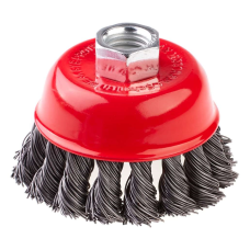 Szczotka doczołowa z nakrętką m14 drut skr 100mm Schmith SSZD-13