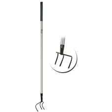 Trójząb ogrodowy trzonek metalowy, dł. 128cm Dedra 80B072