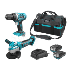 Zestaw elektronarzędzi 18V Dedra SAS+ All DED7013 2x2.0Ah