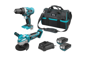 Zestaw elektronarzędzi 18V Dedra SAS+ All DED7013 2x2.0Ah