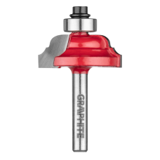 Frez z łożyskiem, ozdobny, HM, 31.7 x 12.7mm, trzpień 6mm Graphite 56H230