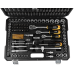 Klucze nasadowe 1/4", 3/8", 1/2", zestaw 216 elementów JCB JCB-38841