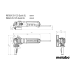 Szlifierka kątowa Metabo WEVBA 20-125 Quick BL
