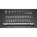 Klucze nasadowe 1/4",  zestaw 41 elementów Neo 08-603