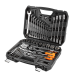 Klucze nasadowe 1/4", 1/2", zestaw 77 elementów Neo 08-915