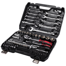 Zestaw kluczy nasadowych 82 szt.  Schmith SQN-82