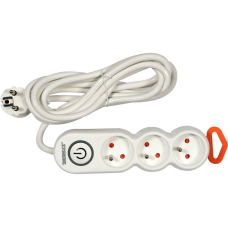 PRZEDŁUŻACZ LISTWA ZASIL. 3G Z/U 3M Sthor 72351