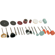 Akcesoria do miniwiertarki, zestaw 100szt. Verto 50G029