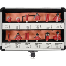 Frezy do drewna 8mm 12szt. Yato YT-68005