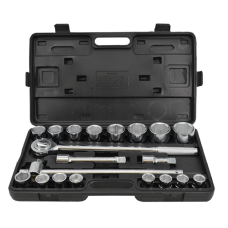 Zestaw kluczy nasadowych 3/4" z grzechotką, 21 elementów Awtools AW39021