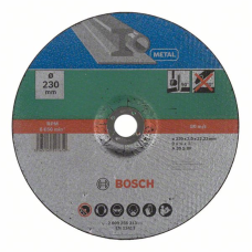 Tarcza tnąca, wygięta, do metalu 230mm Bosch 2609256313