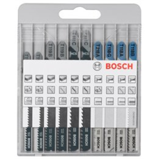 Brzeszczoty 10szt Bosch X-PRO LINE JSB SET "BASIC FOR WOOD