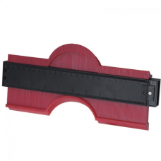 Szablon glazurniczy dłg 250mm do zaznaczania wykroju nieregularnych kształtów Dedra DED017