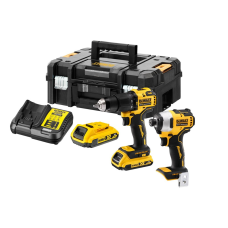 Zestaw elektronarzędzi 18V DeWalt XR DCK2062D2T 2x2.0Ah