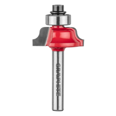 Frez z łożyskiem, ozdobny, HM, 25.7 x 9.7mm, trzpień 6mm Graphite 56H237