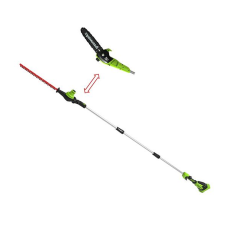 Pilarka i nożyce do żywopłotu na wysięgniku Greenworks GD40PSH