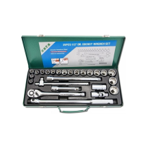 Klucze nasadowe 1/2" 12-kątne, zestaw 25 elementów Honiton H4052