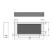 Biokominek do zabudowy Infire MURALL 1200