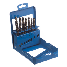 Zestaw wierteł do metalu HSS-Co 5% kobalt wg DIN338 19 sztuk Makita P-61818