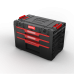 Skrzynka z szufladami Qbrick System PRIME DRAWER 3 TOOLBOX BASIC