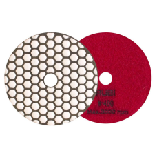 Nakładka do polerowania na sucho 100mm, gradacja 400 Rubi 62973