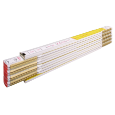 Miara składana 2m STABILA 617 buk, biało-żółta, sekcji 10 Stabila SA01128